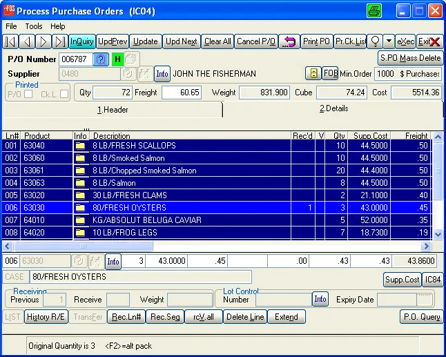 WinFDS — Screenshots 3