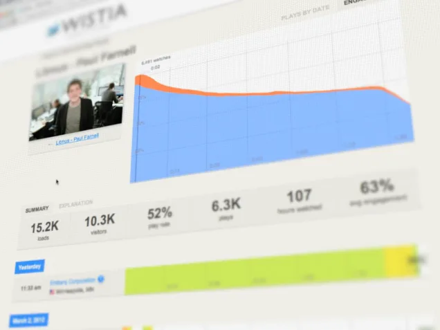 Wistia — Screenshots 1