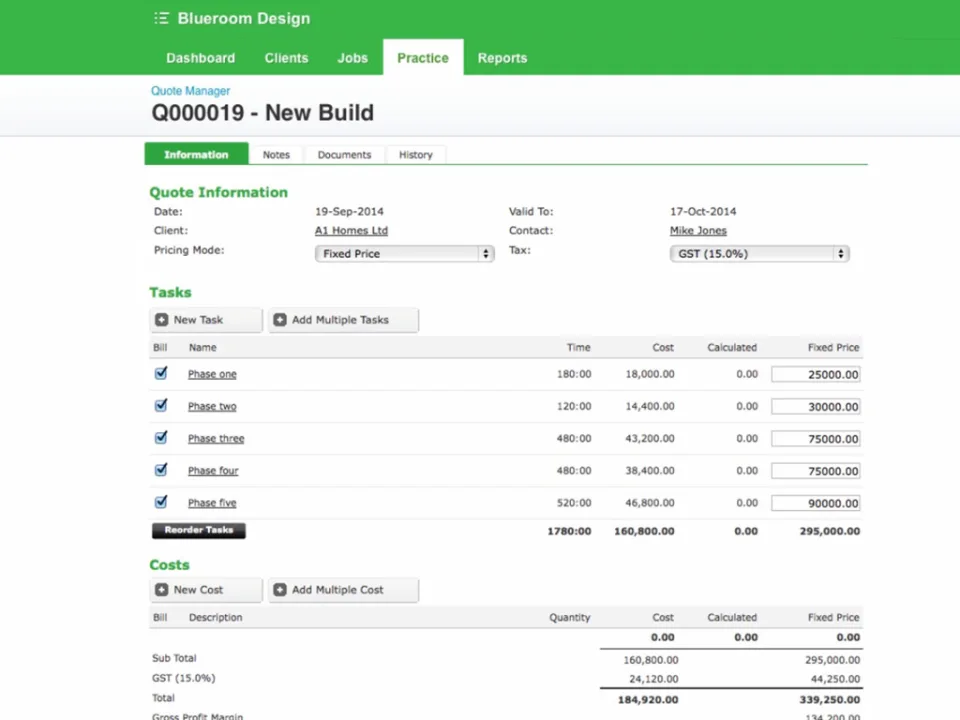 WorkflowMax — Screenshots 3