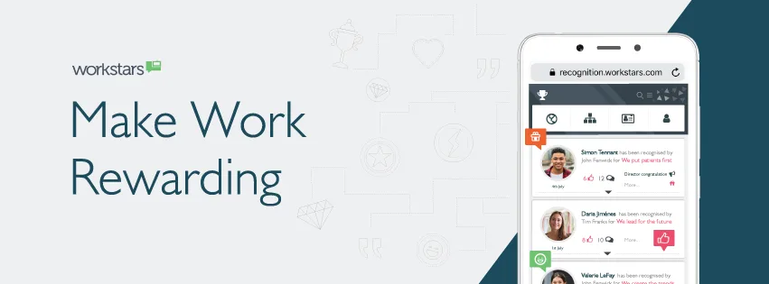 Workstars — Integrated social employee recognition & reward platform
