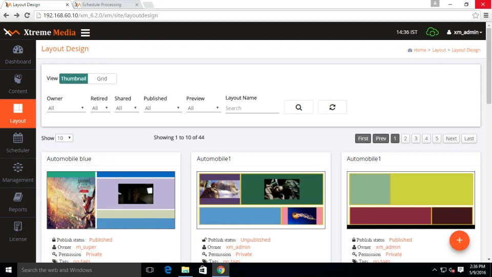 Xtreme Digital Signage — Screenshots 3