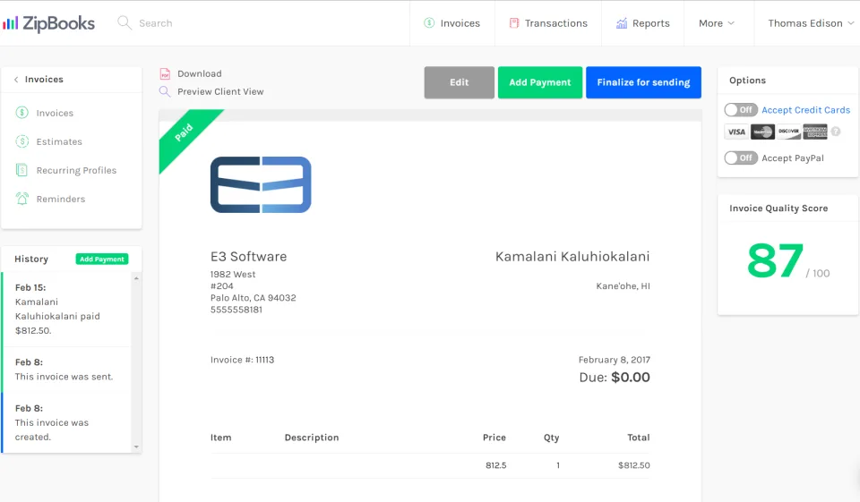 ZipBooks — Screenshots 2