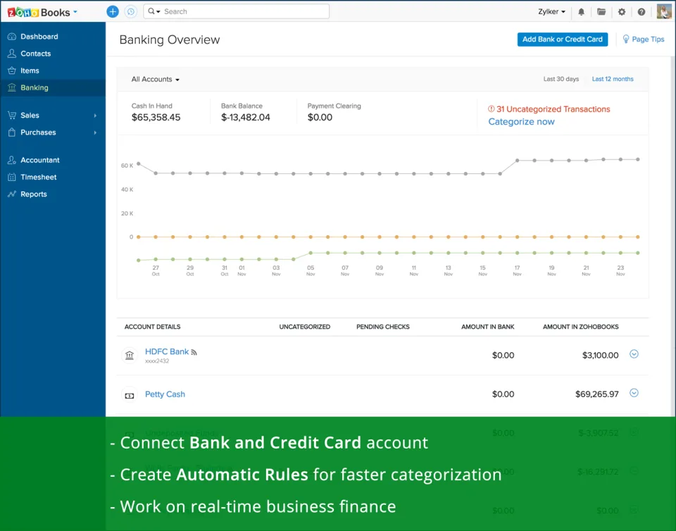 Zoho Books — Screenshots 2