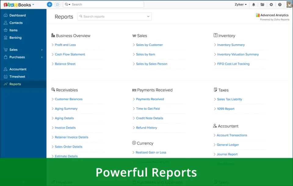 Zoho Books — Screenshots 3