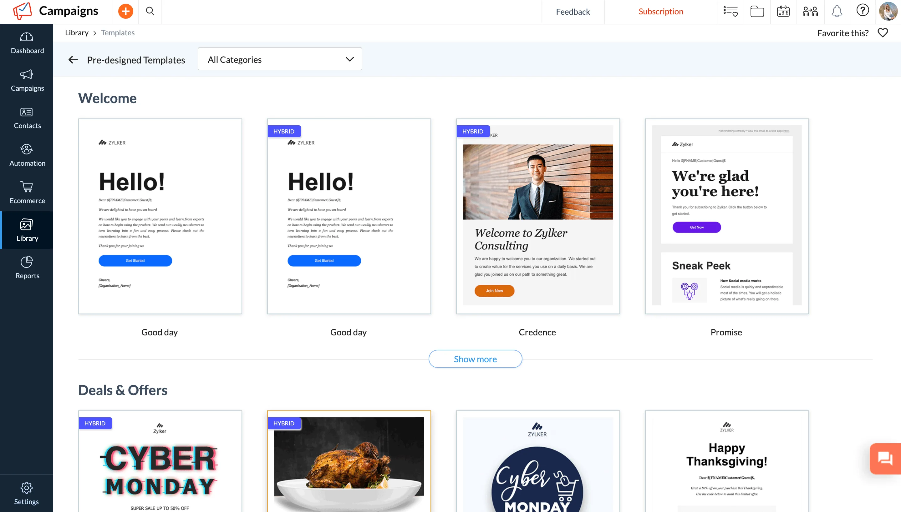 Zoho Campaigns — Screenshots 9