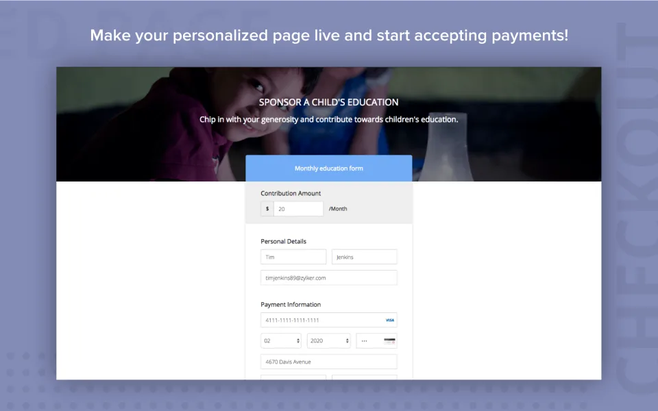 Zoho Checkout — Screenshots 1