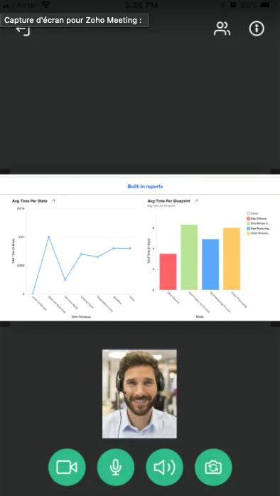 Zoho Meeting — Screenshots 2