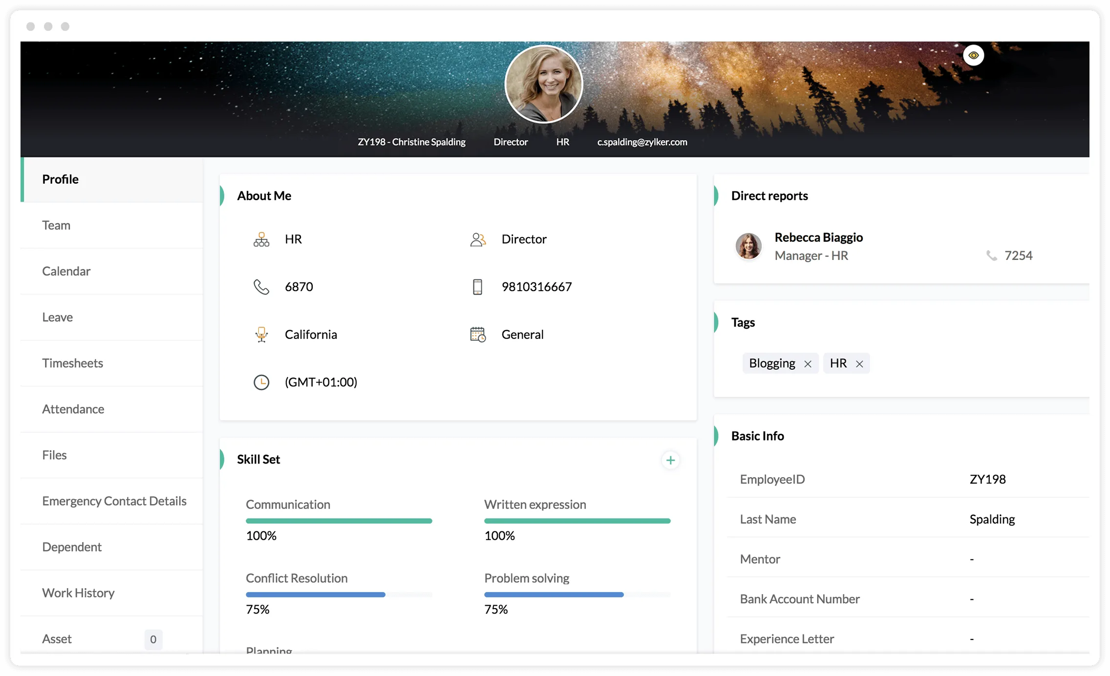 Zoho People — Screenshots 3