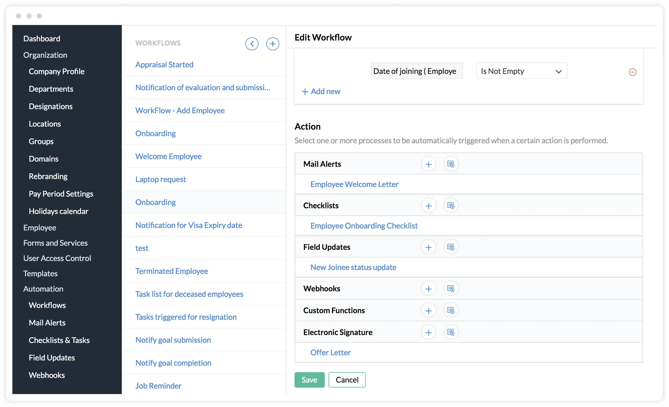 Zoho People — Screenshots 4