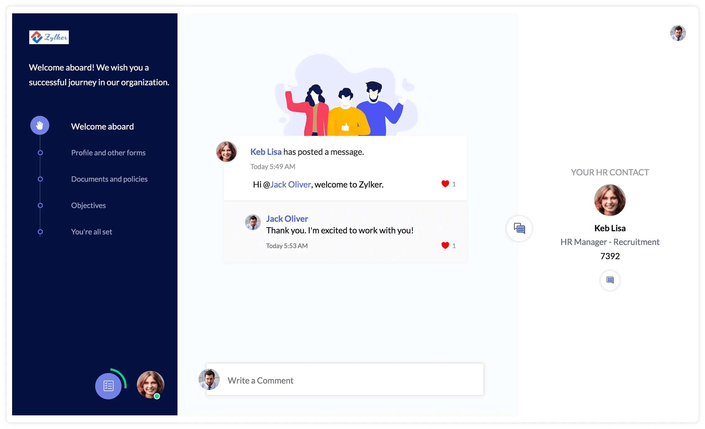 Zoho People — Screenshots 6