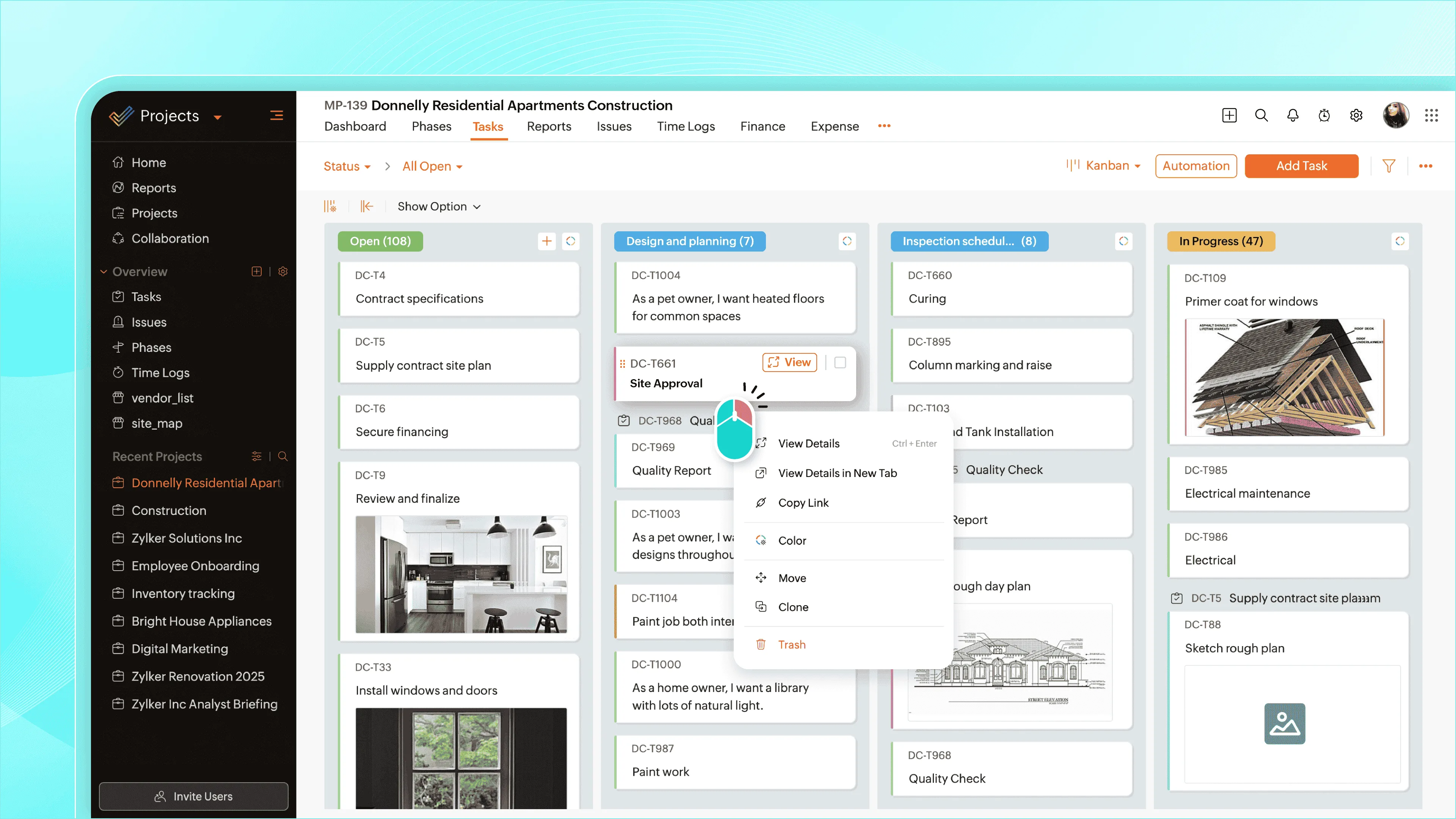 Zoho Projects — Screenshots 2