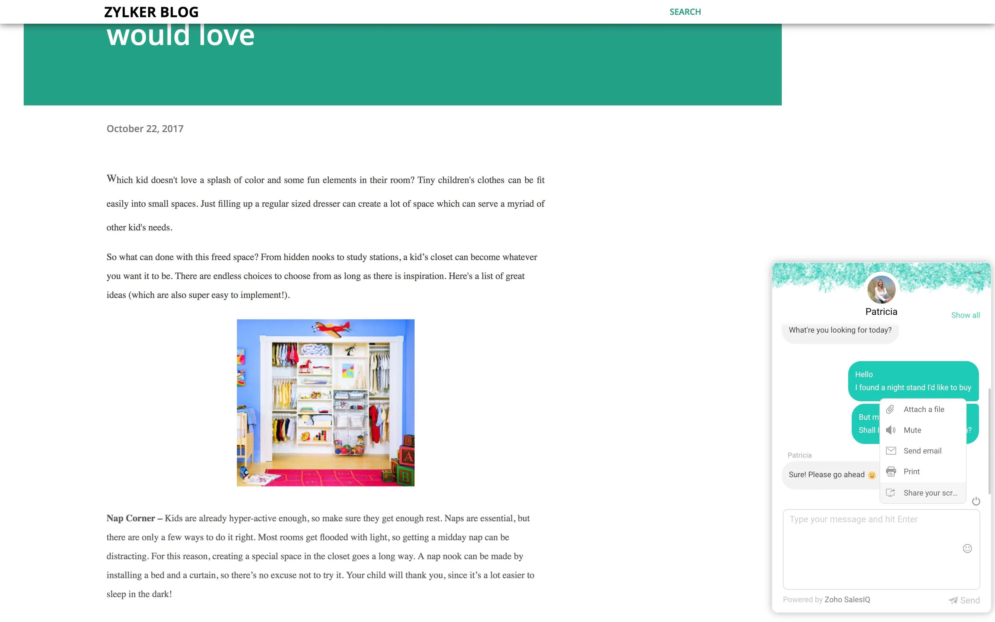 Zoho SalesIQ — Screenshots 4