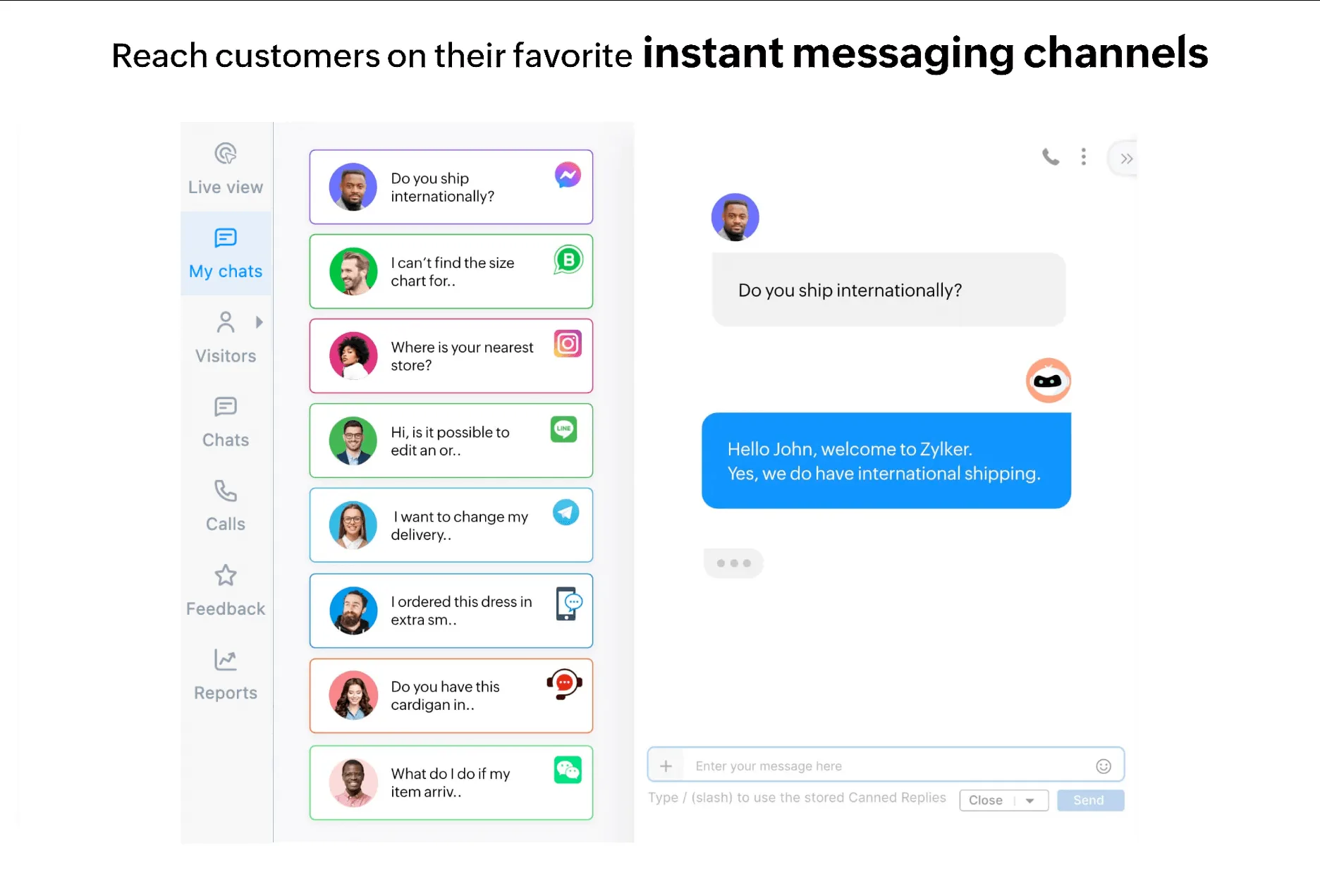 Zoho SalesIQ — Screenshots 7