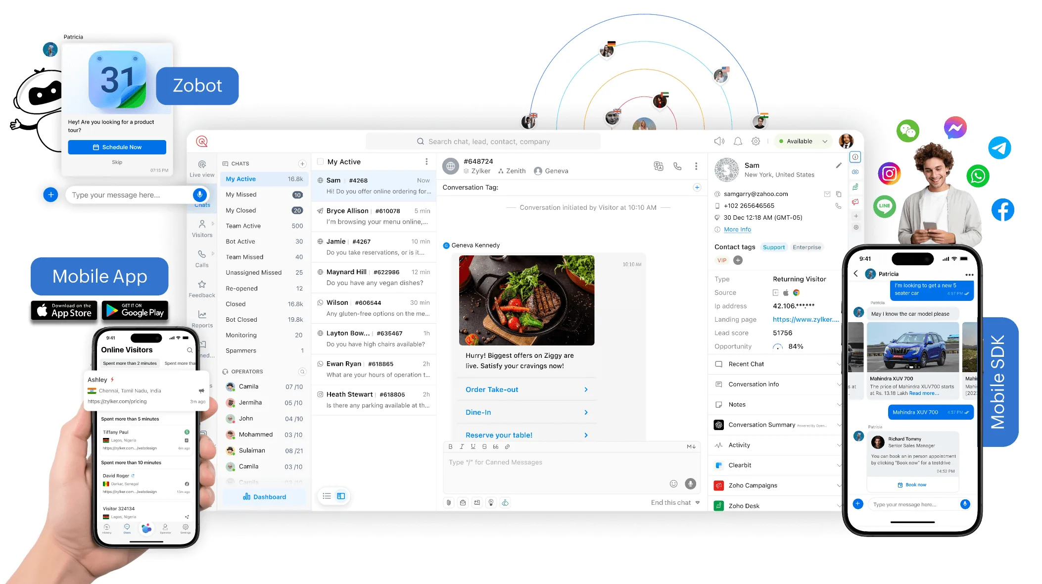 Zoho SalesIQ — Screenshots 8