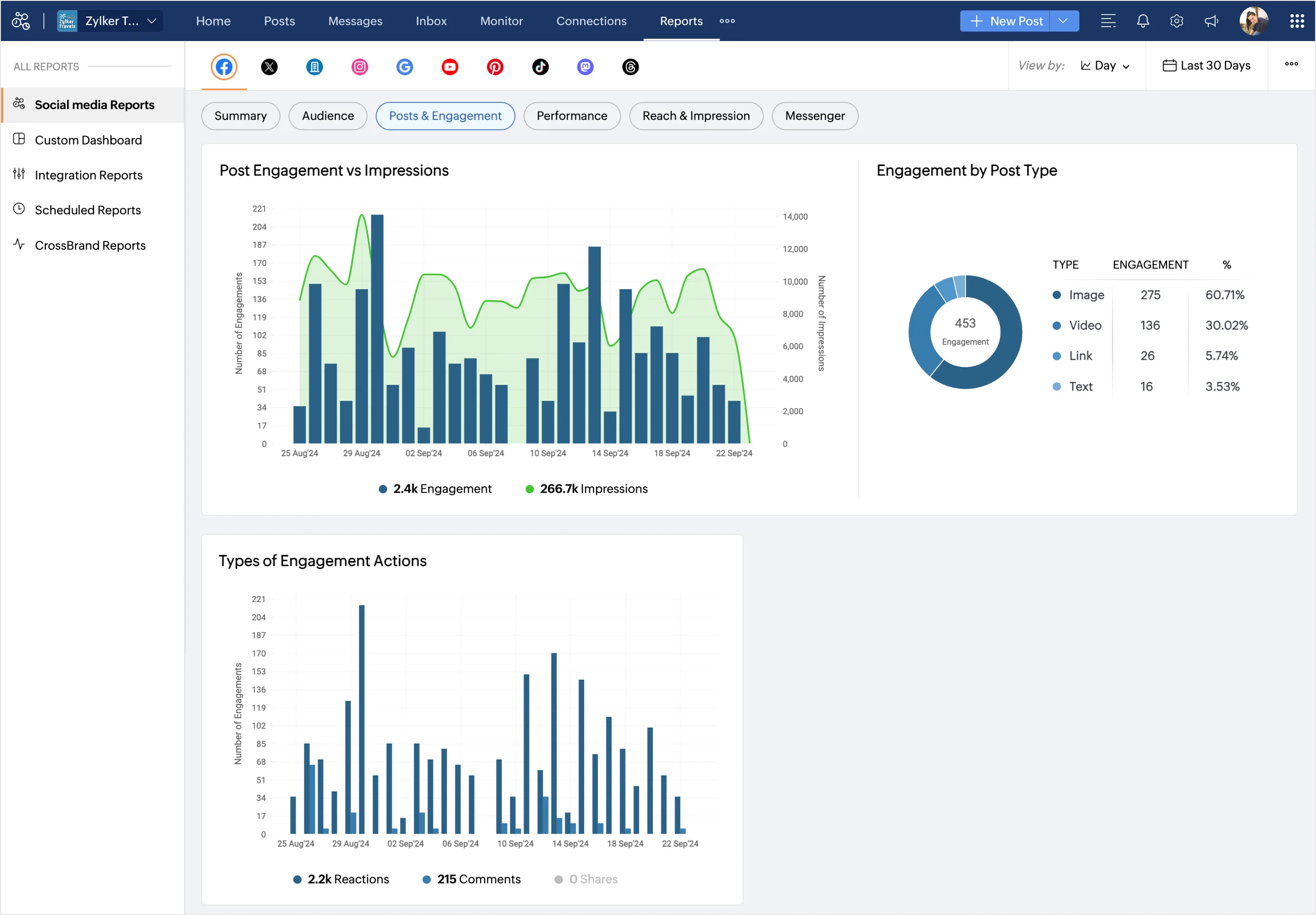 Zoho Social — Screenshots 3