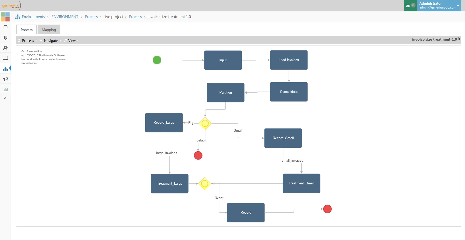 Generix Invoice Services — Screenshots 1