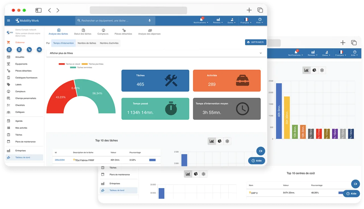 Mobility Work CMMS/GMAO — Screenshots 2
