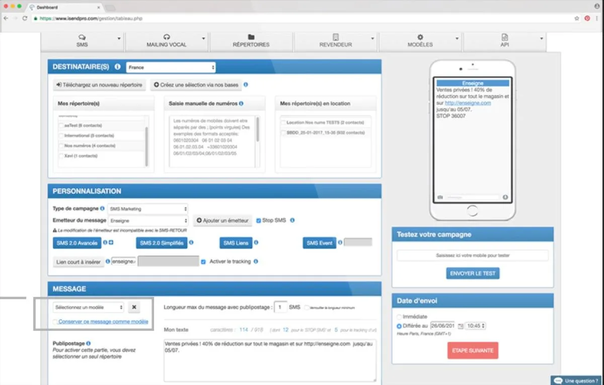 iSendPro Telecom — Screenshots 3