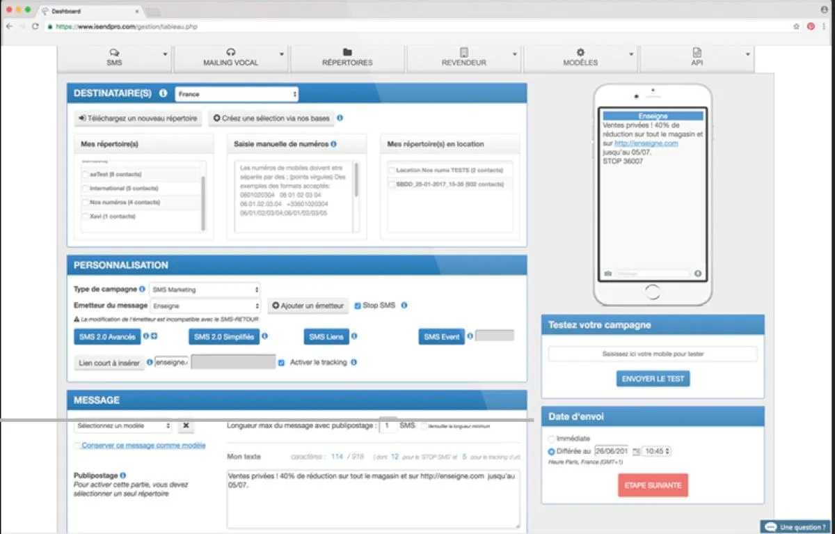 iSendPro Telecom — Screenshots 5