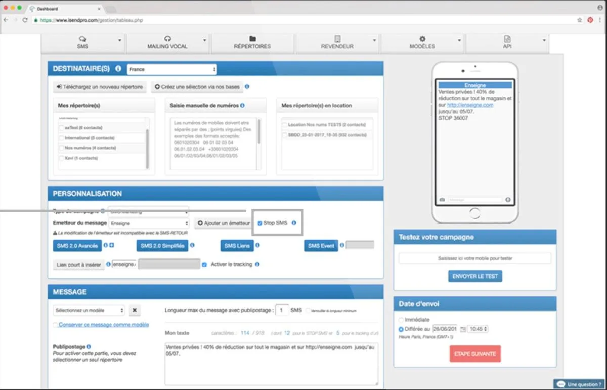 iSendPro Telecom — Screenshots 10