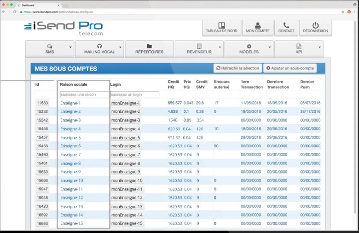 iSendPro Telecom — Screenshots 11