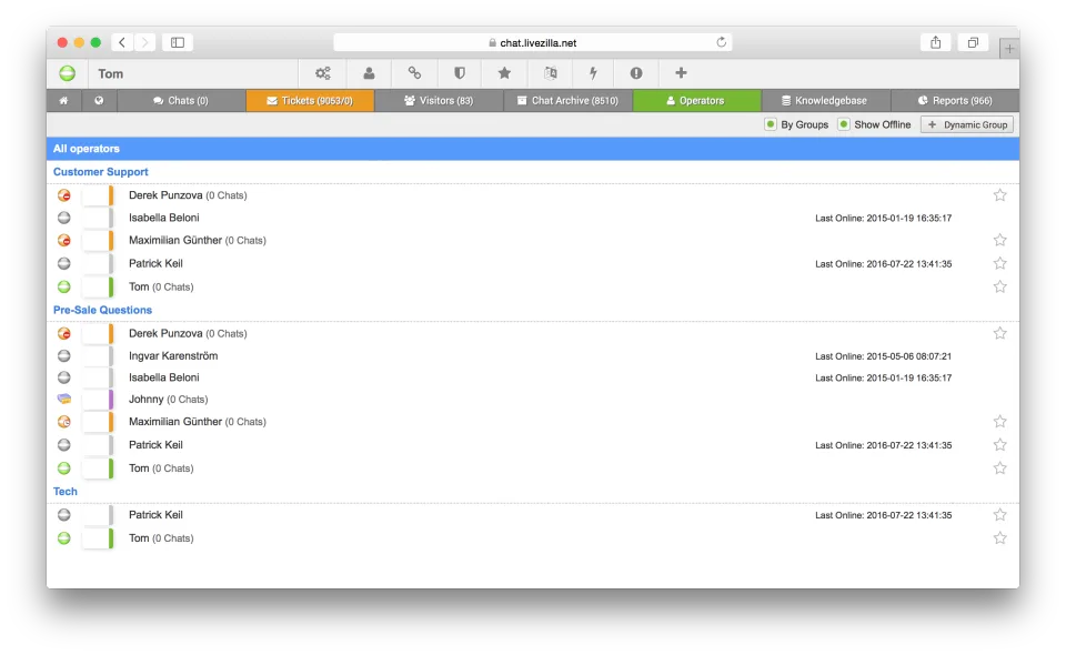 LiveZilla — Screenshots 4