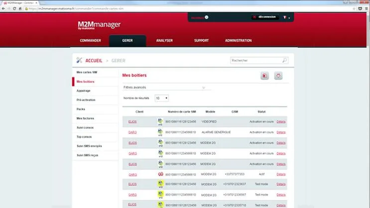 Le M2MManager — Screenshots 3