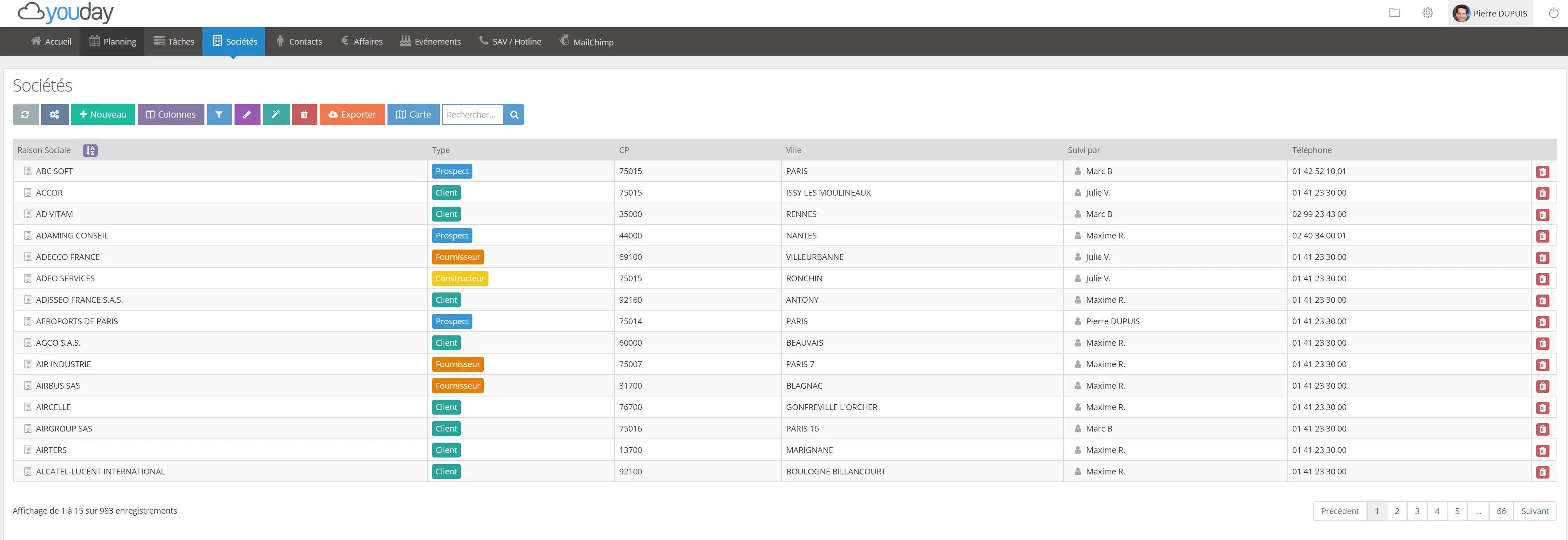 Youday CRM — Screenshots 5