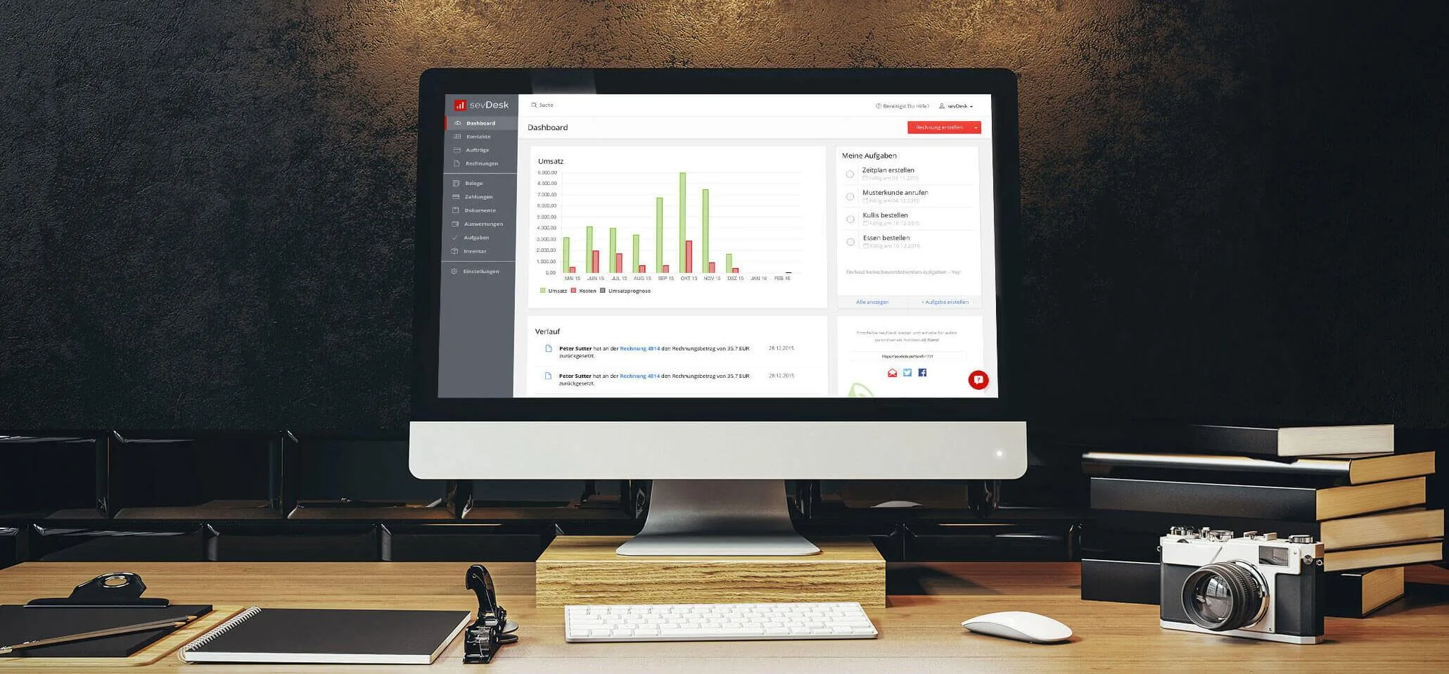 sevDesk — Online Buchhaltung, intuitiv und sicher