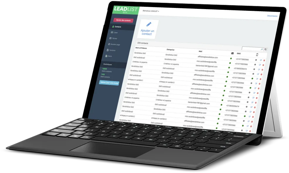 Leadlist — Efficient CRM Solution for Streamlined Sales Connect