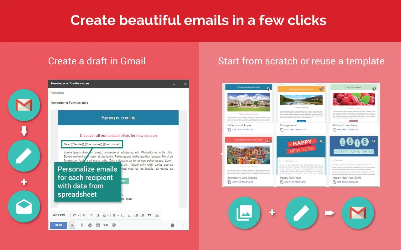 Yet Another Mail Merge (YAMM) — Screenshots 1