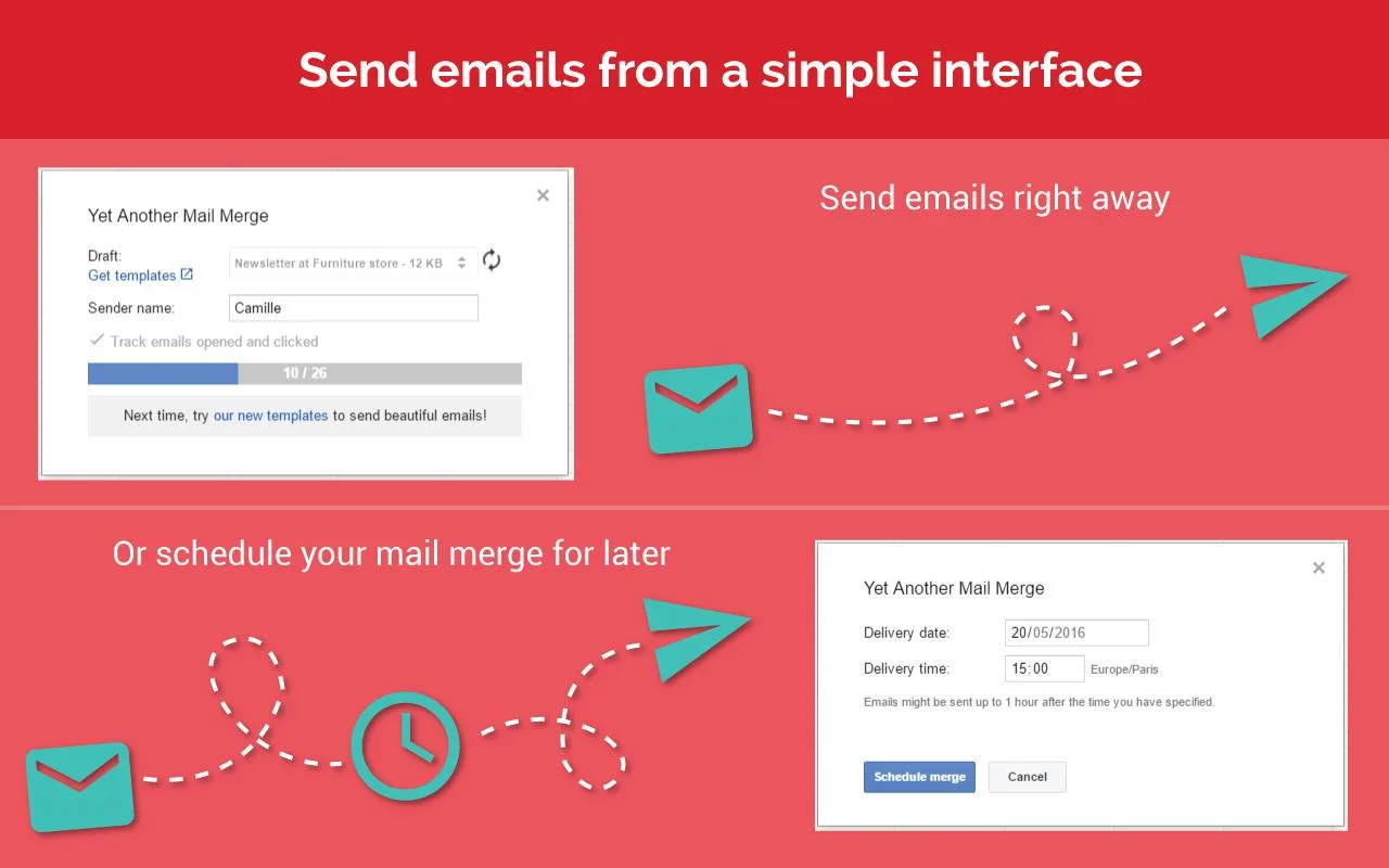 Yet Another Mail Merge (YAMM) — Screenshots 3