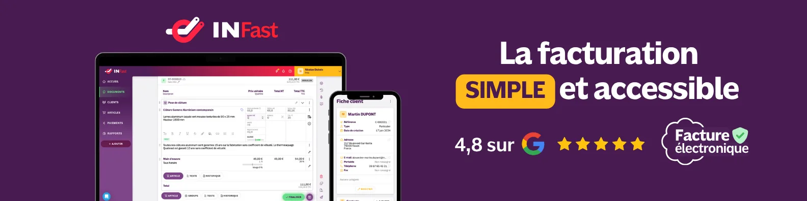 INFast — Le logiciel de facturation électronique pour TPE 🇫🇷