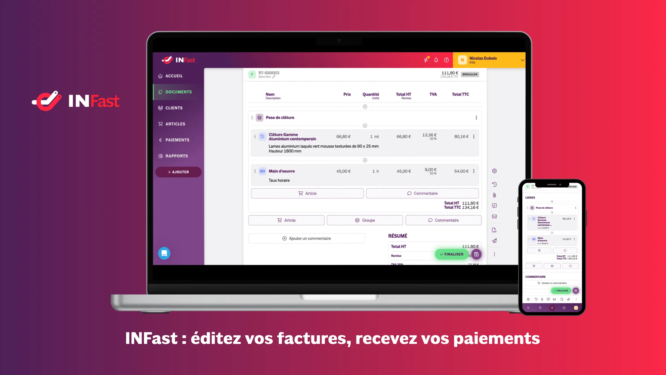 INFast — Captures d'écran 2
