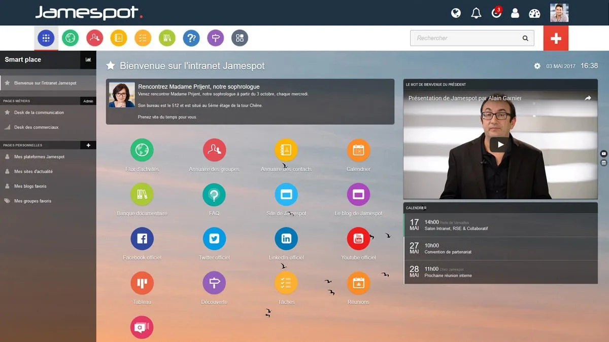 Jamespot Digital Workplace — Screenshots 4