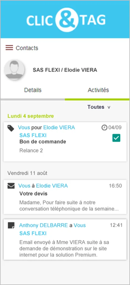 Clic CRM — Screenshots 1