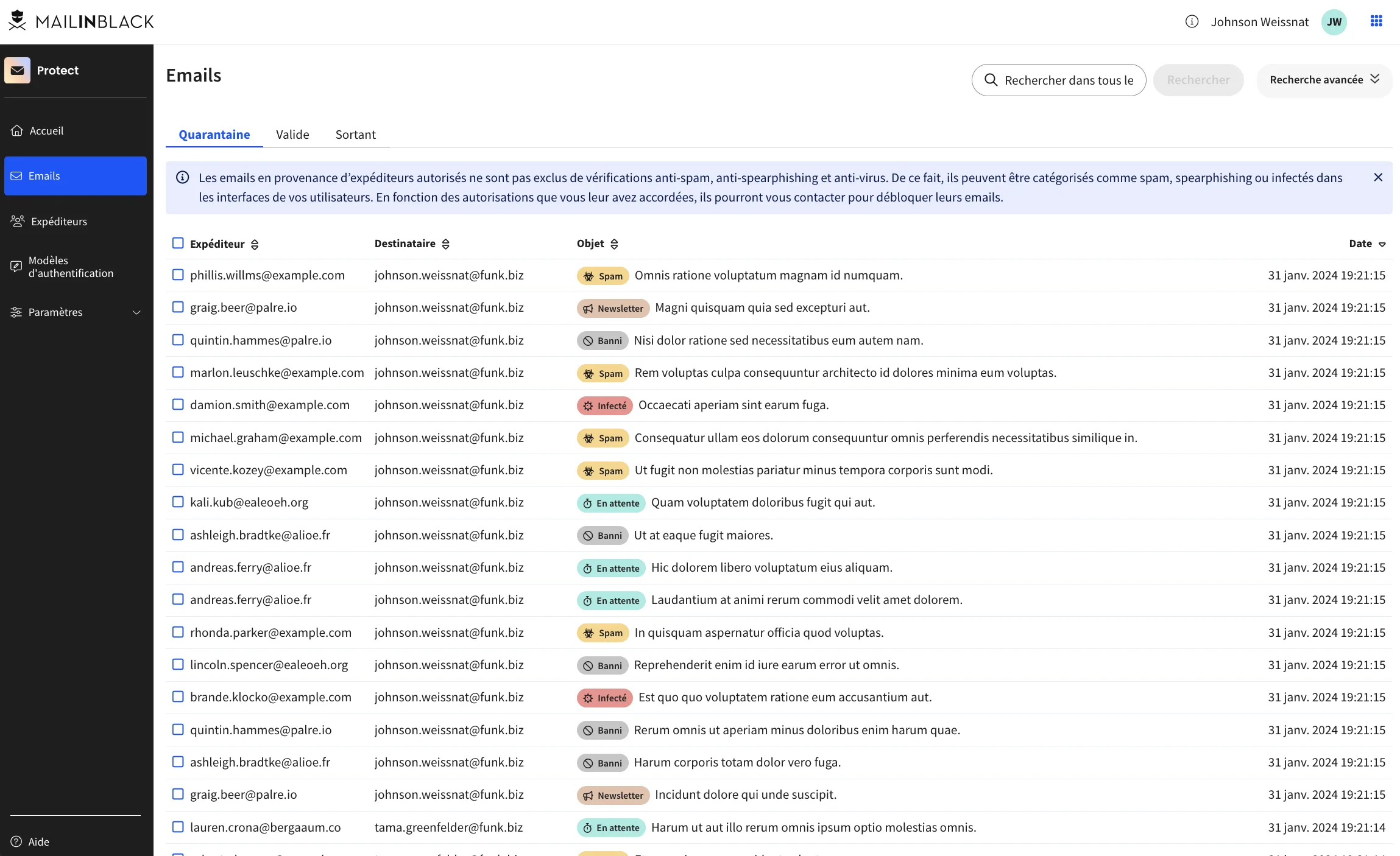 Mailinblack — Screenshots 4
