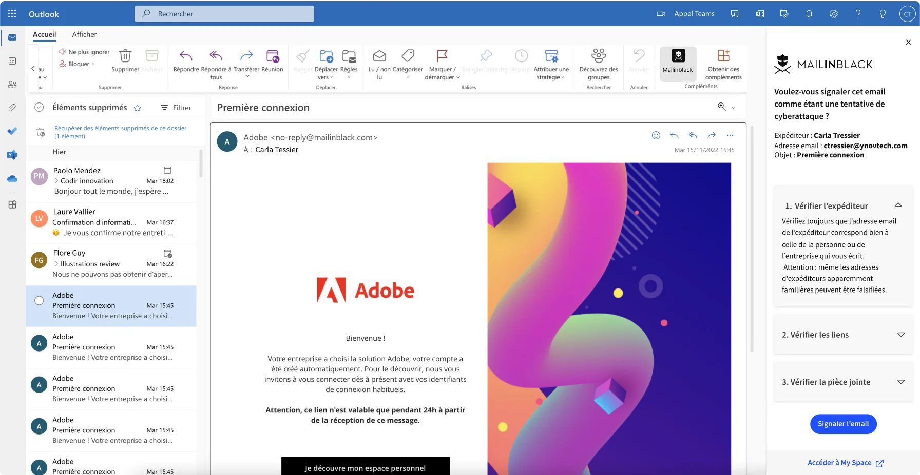 Mailinblack — Screenshots 6