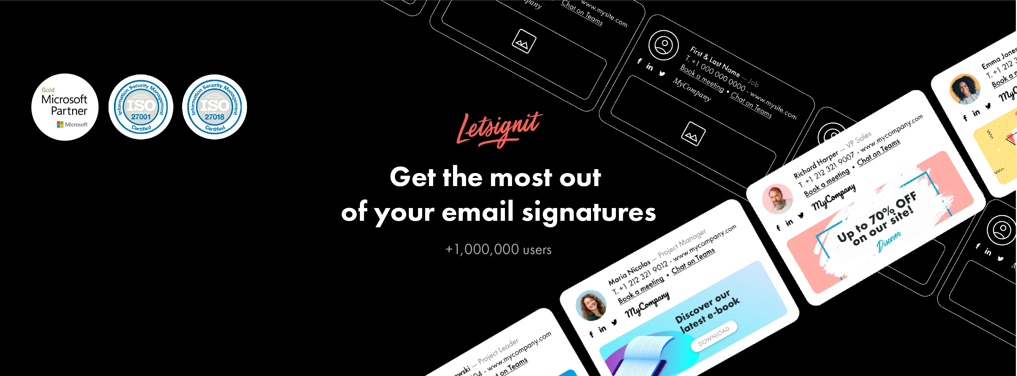 Letsignit — The simplest cloud-based email signature manager