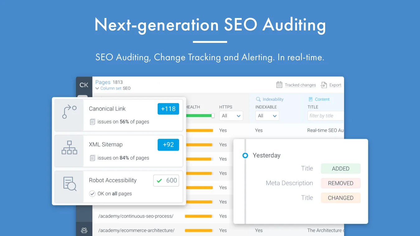ContentKing — Screenshots 1