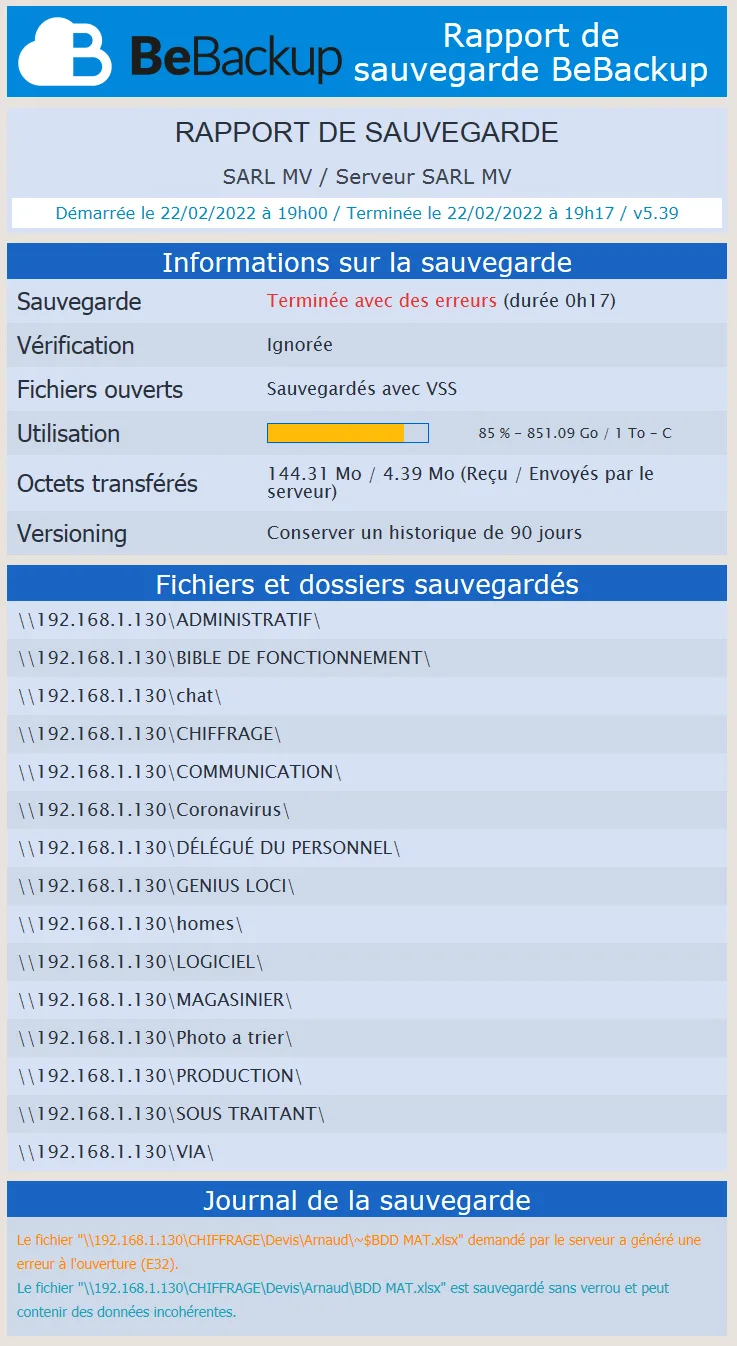 BeBackup — Screenshots 6