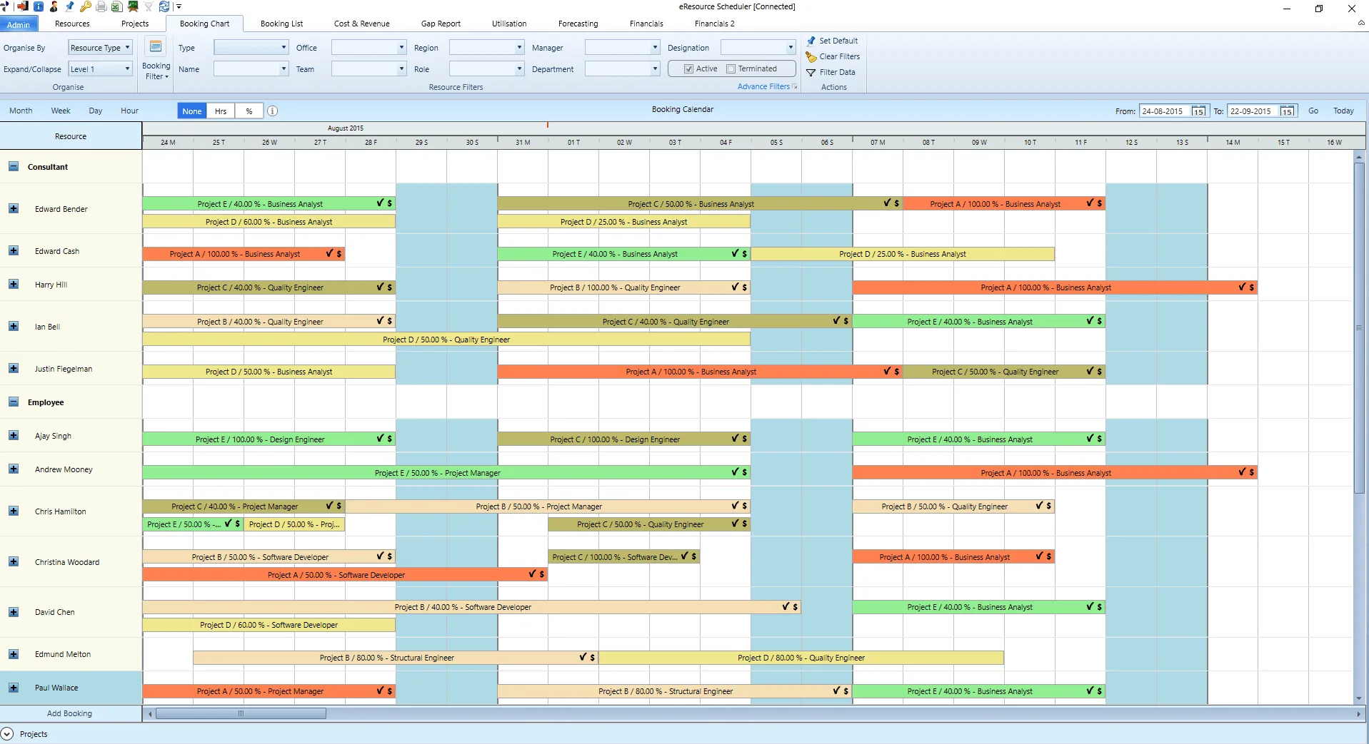 eResource Scheduler — Screenshots 2