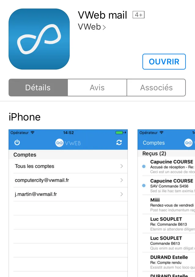 VWeb — Screenshots 4