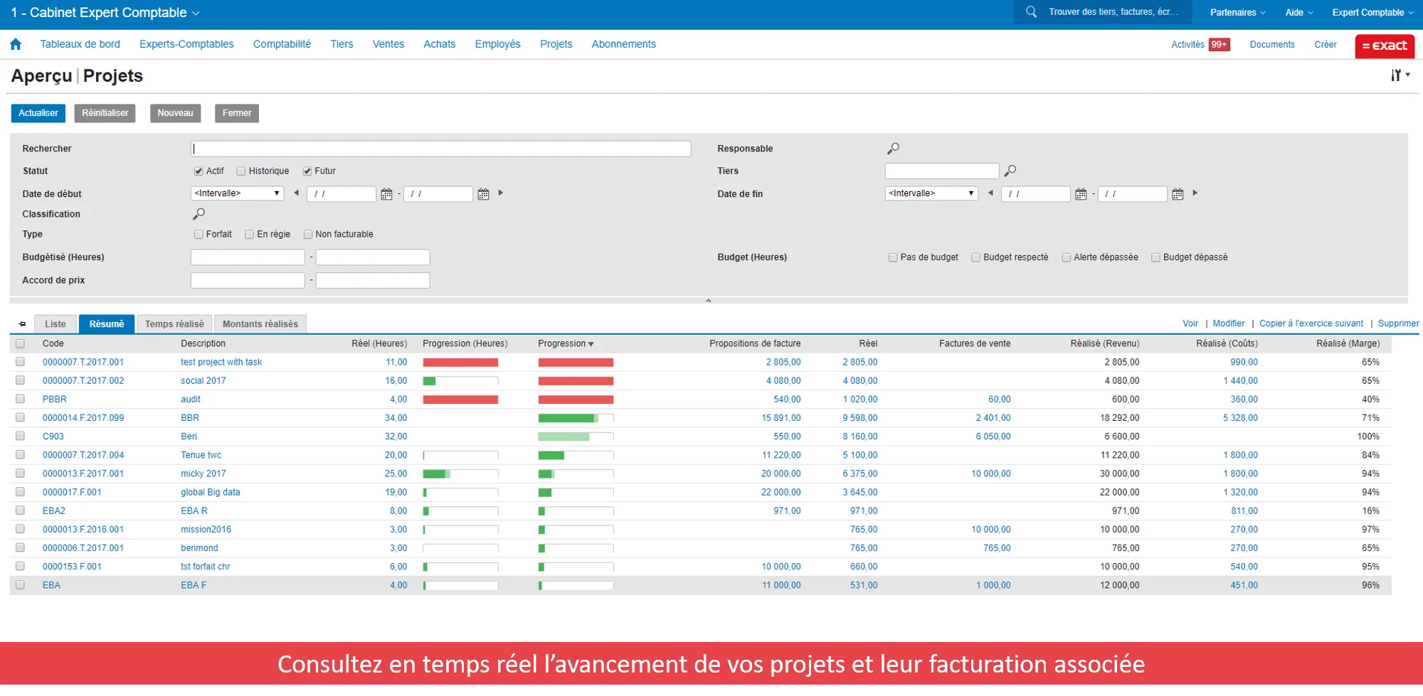 Exact pour Experts-Comptables — Screenshots 1