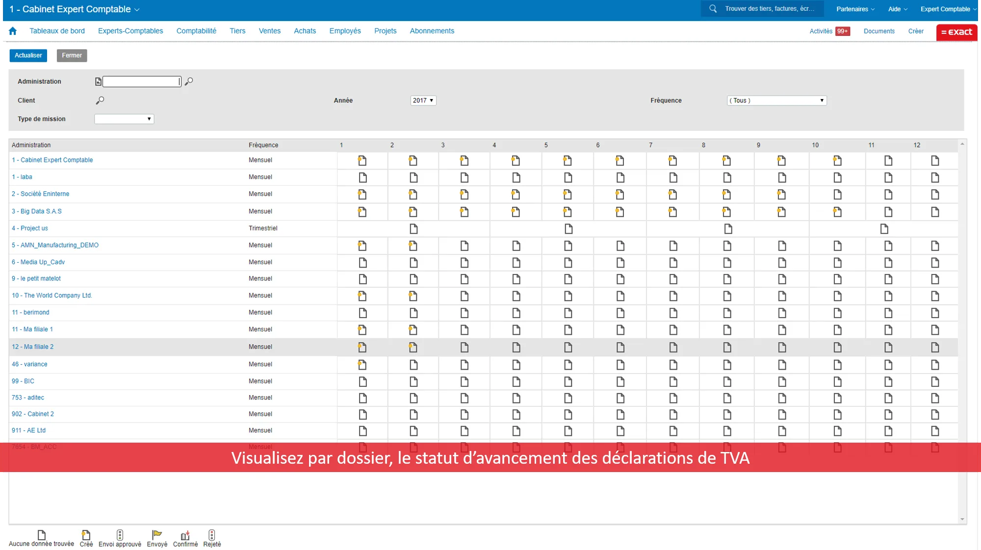 Exact pour Experts-Comptables — Screenshots 7