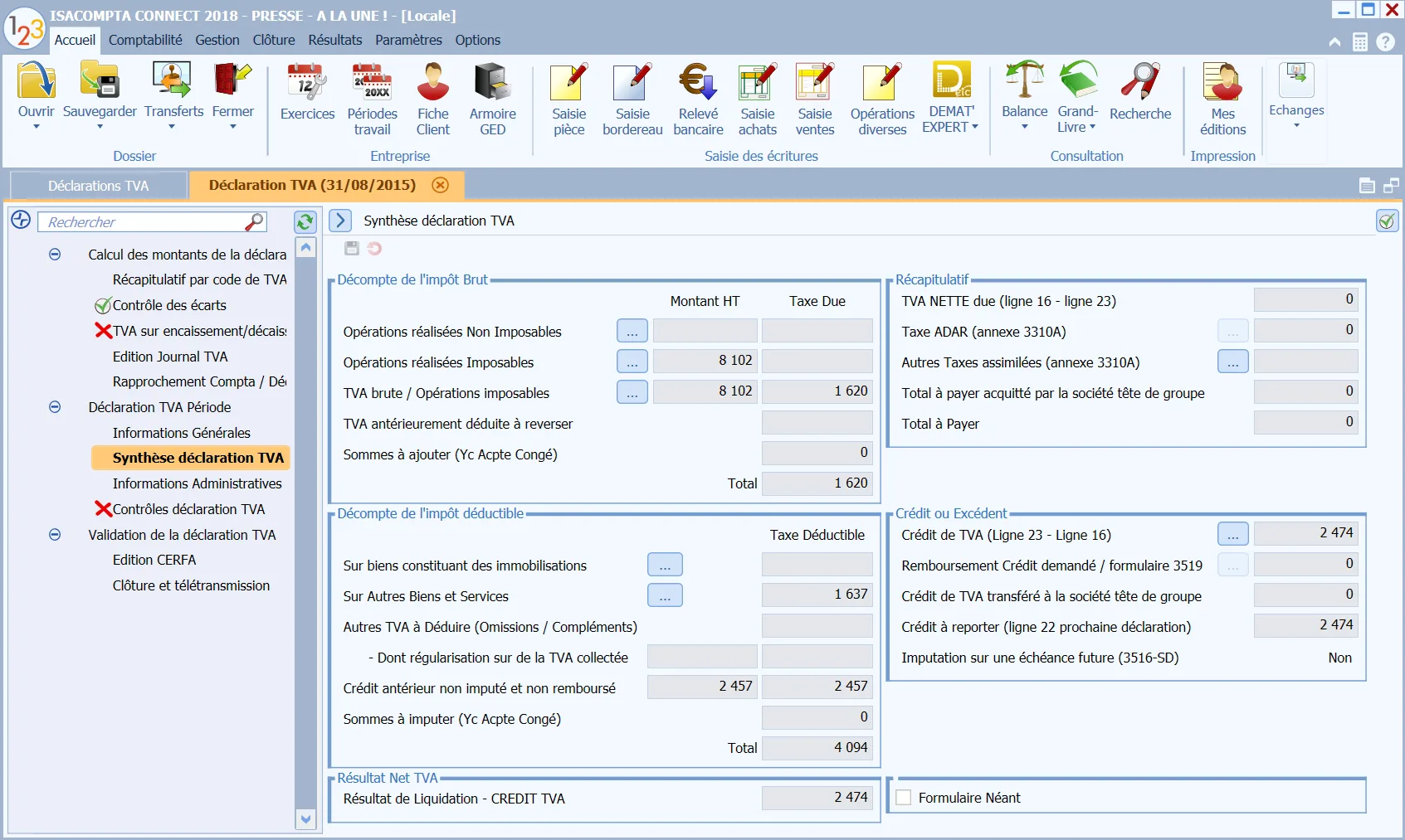 ISACOMPTA - TPE/PME — Screenshots 1