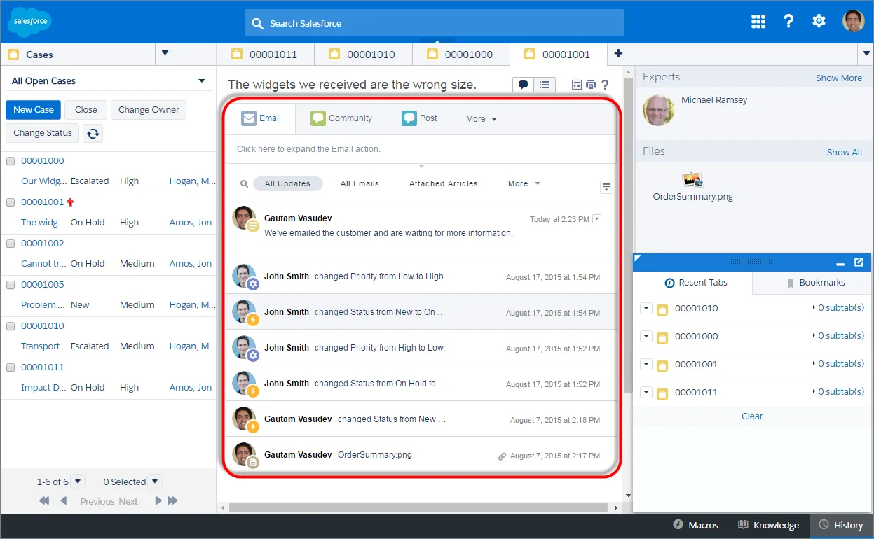 Service Cloud — Screenshots 2