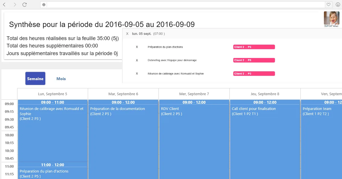 Azuneed RH - Gestion des temps — Screenshots 5
