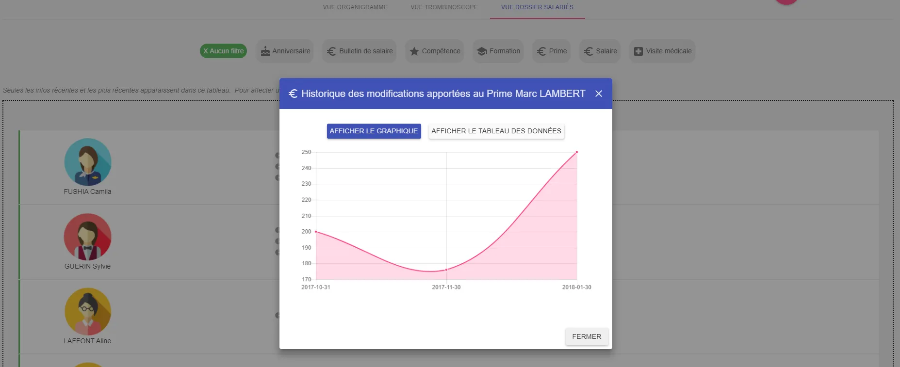 Azuneed RH - Dossier Salariés — Screenshots 3