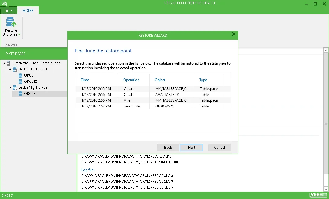 Veeam — Screenshots 2